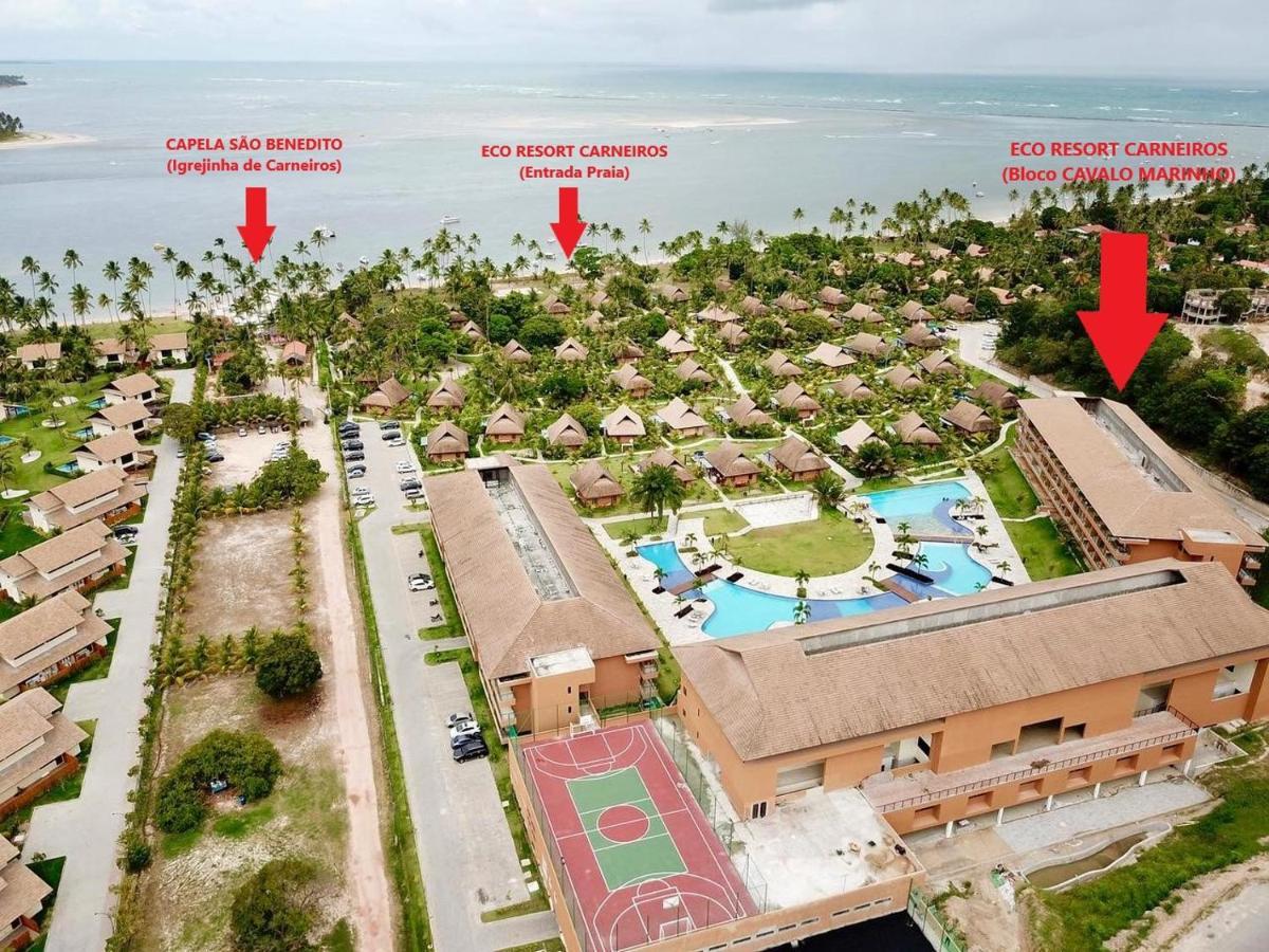 Praia Dos Carneiros Flat 120-Cm Eco Resort - Ao Lado Da Igrejinha Tamandare Exterior photo
